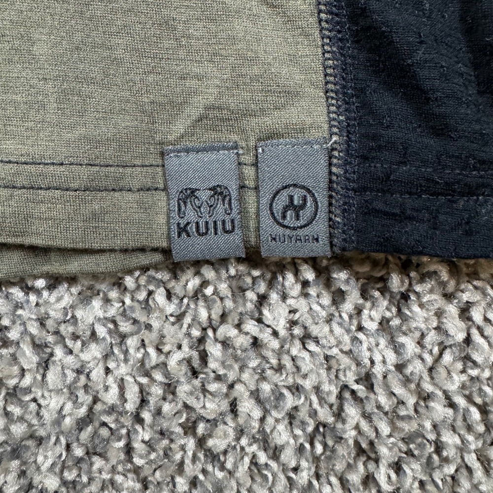 KUIU ULTRA Merino 125 Mens XXL Olive Green Black Short Sleeve Hunting Base Layer - Picture 5 of 8